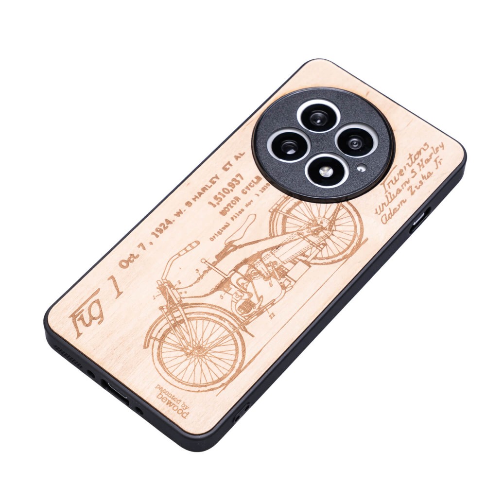 Drewniane Etui Bewood do OnePlus 13 HARLEY PATENT ANIEGRE (3)