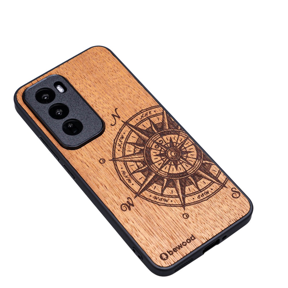 Drewniane Etui Bewood do Oppo Reno 12 Pro 5G TRAVELER MERBAU (3)