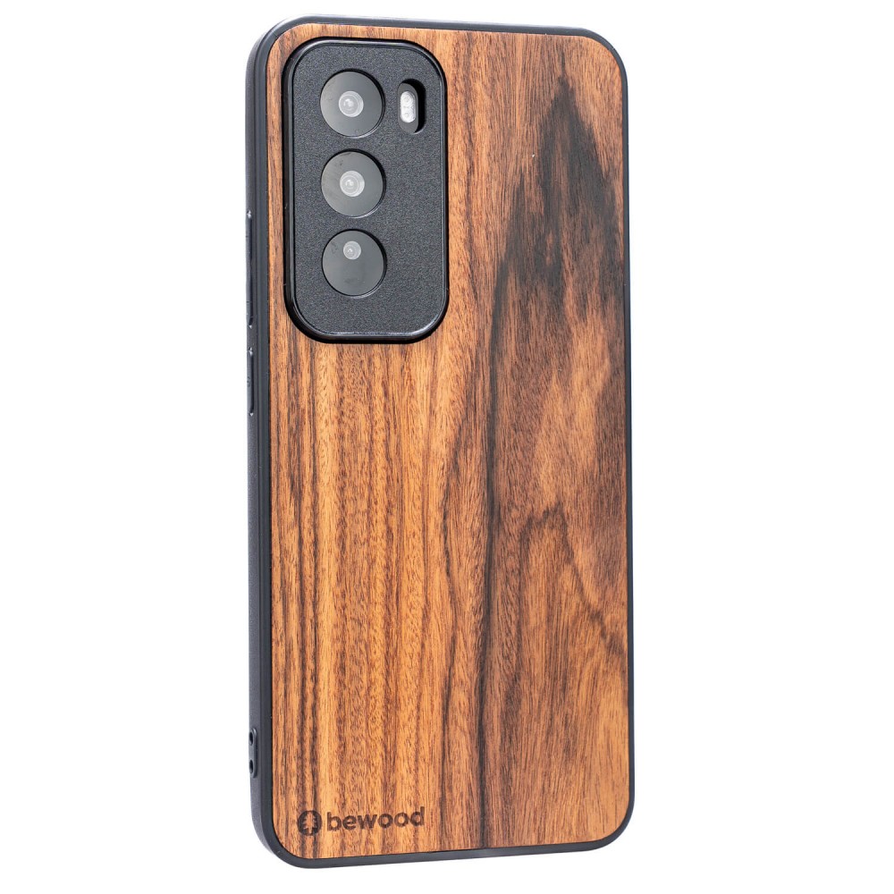 Drewniane Etui Bewood do Oppo Reno 12 Pro 5G PALISANDER SANTOS (2)