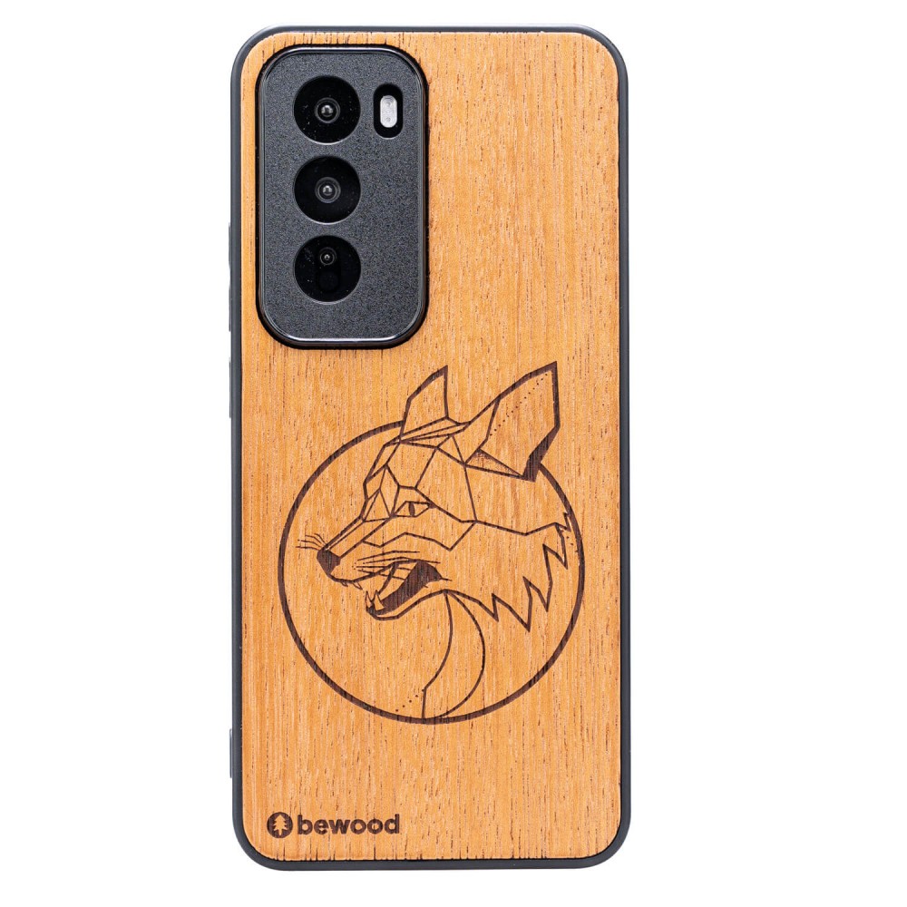 Drewniane Etui Bewood do Oppo Reno 12 Pro 5G LIS MERBAU (1)
