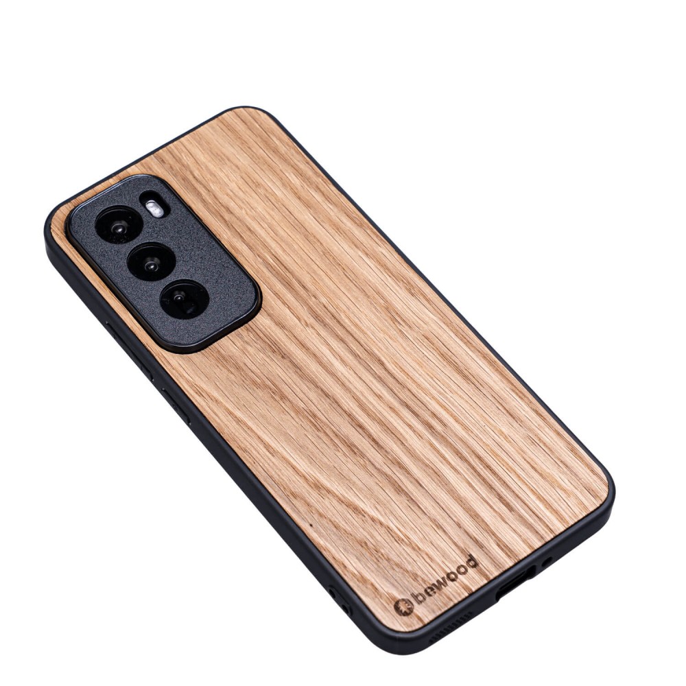 Drewniane Etui Bewood do Oppo Reno 12 Pro 5G DĄB (3)