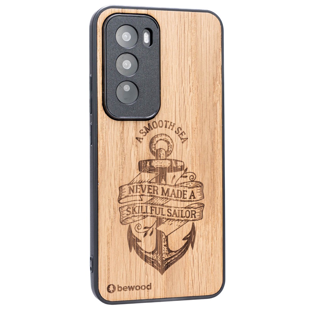 Drewniane Etui Bewood do Oppo Reno 12 5G  KOTWICA DĄB (2)