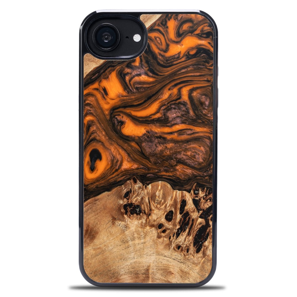 Etui Bewood Unique do iPhone 17e / 16e - Orange (1)