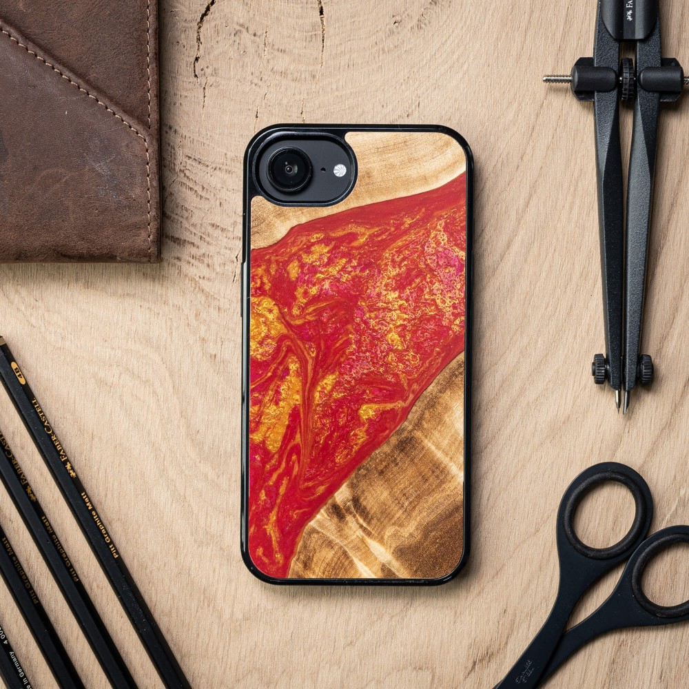 Etui Bewood Unique do iPhone 17e / 16e - Neons - Paris (3)