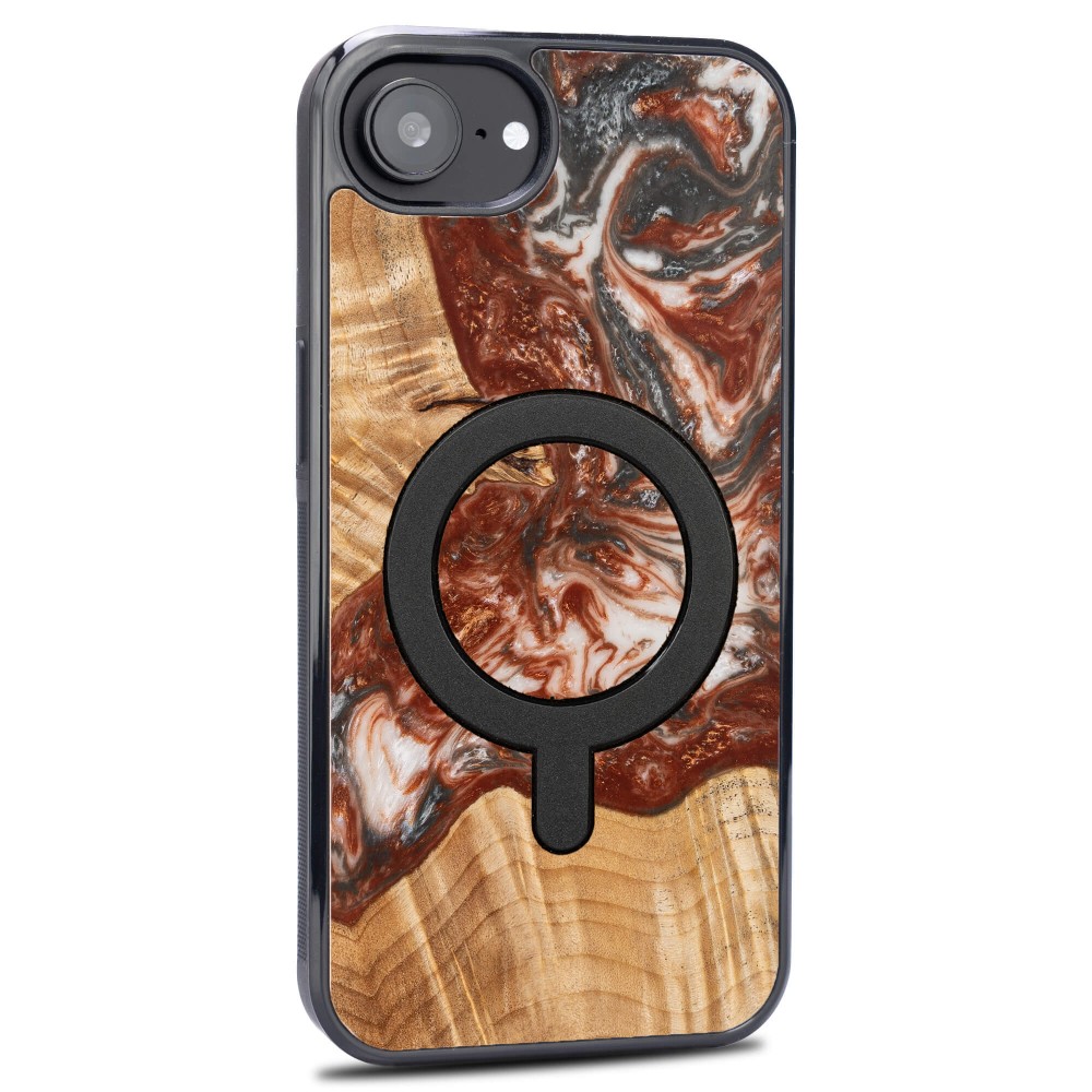 Etui Bewood Unique do iPhone 17e / 16e - Planets - Wenus z MagSafe (2)