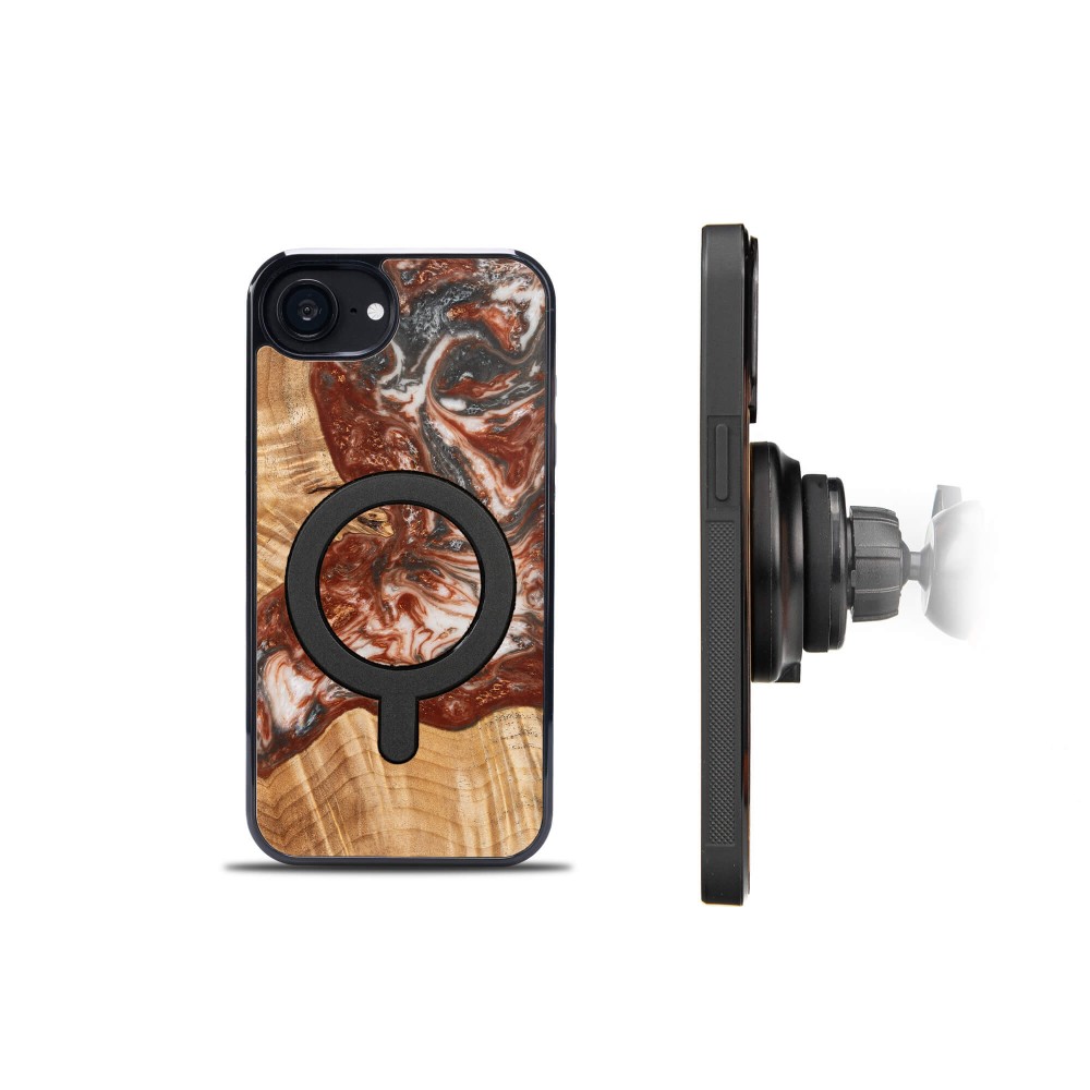 Etui Bewood Unique do iPhone 17e / 16e - Planets - Wenus z MagSafe (3)
