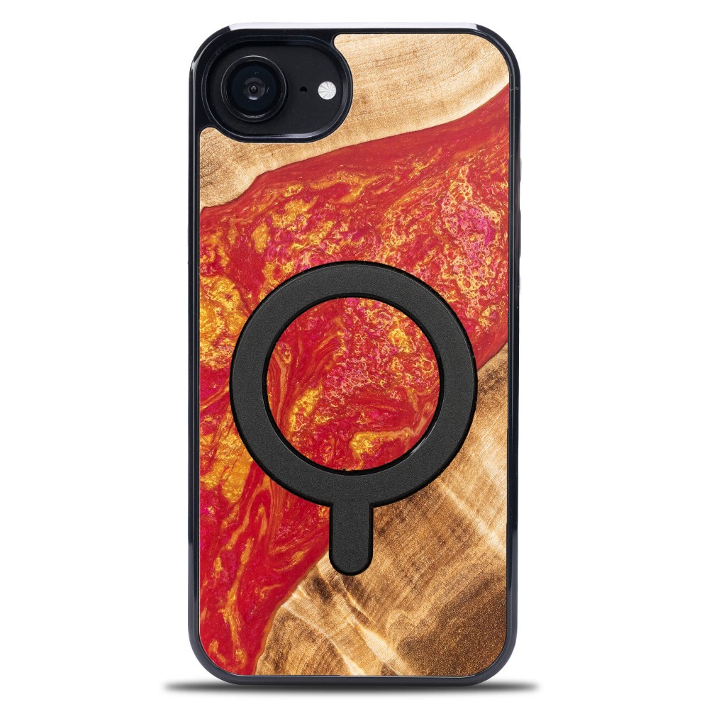 Etui Bewood Unique do iPhone 17e / 16e - Neons - Paris z MagSafe (1)