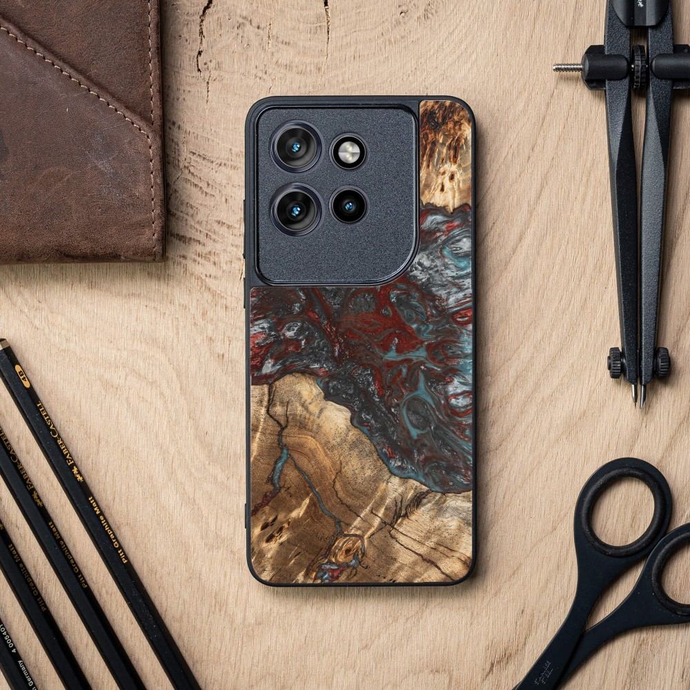 Etui Bewood Unique do Motorola Edge 50 Neo / 60 Neo - Planets - Pluton (2)