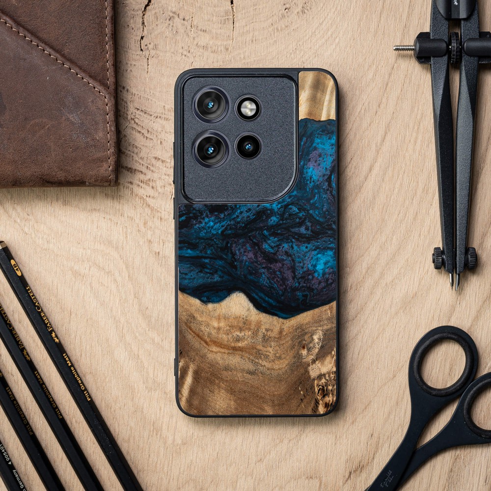 Etui Bewood Unique do Motorola Edge 50 Neo / 60 Neo - Planets - Neptun (2)