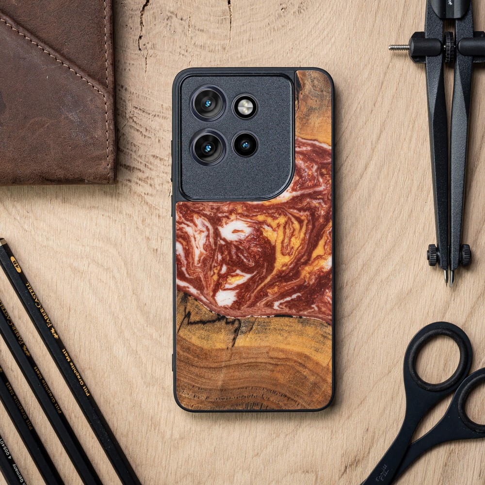Etui Bewood Unique do Motorola Edge 50 Neo / 60 Neo - Planets - Mars (2)