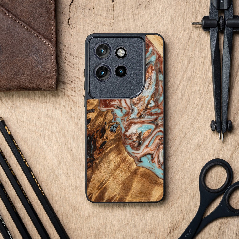 Etui Bewood Unique do Motorola Edge 50 Neo / 60 Neo - Planets - Jowisz (2)