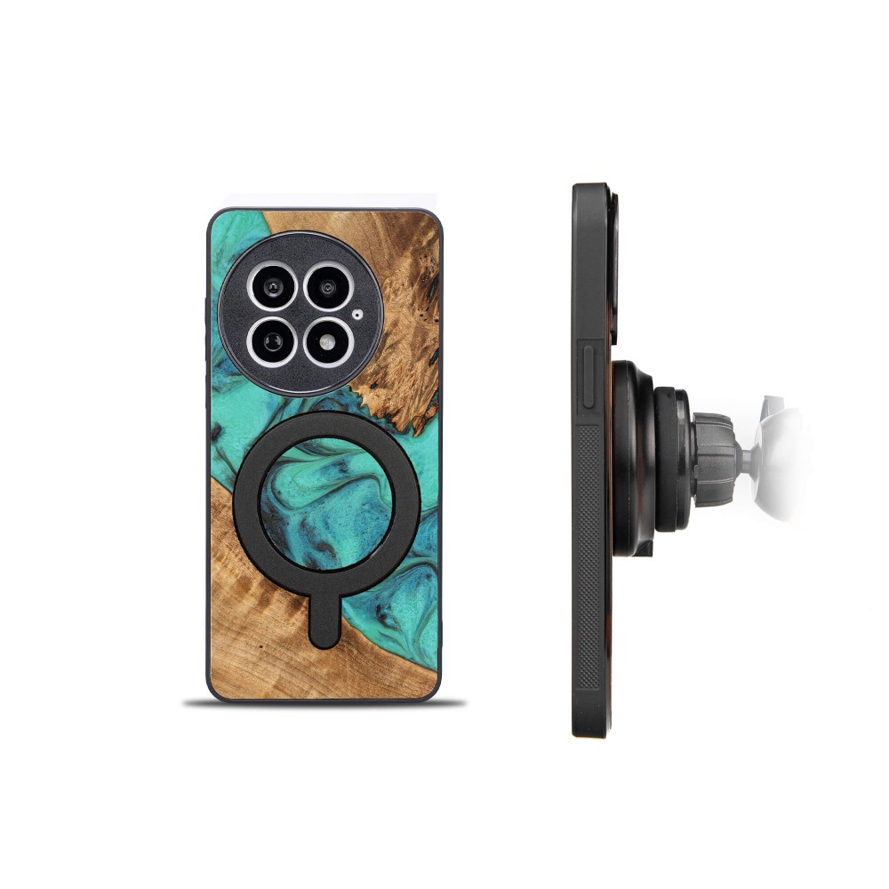 Etui Bewood Unique do OnePlus 13 - Turquoise z MagSafe (2)
