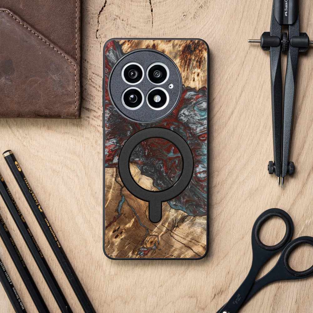 Etui Bewood Unique do OnePlus 13 - Planets - Pluton z MagSafe (3)