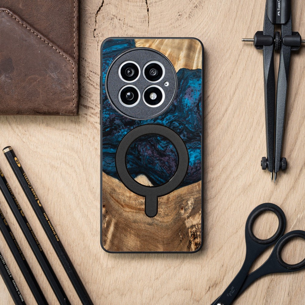 Etui Bewood Unique do OnePlus 13 - Planets - Neptun z MagSafe (3)