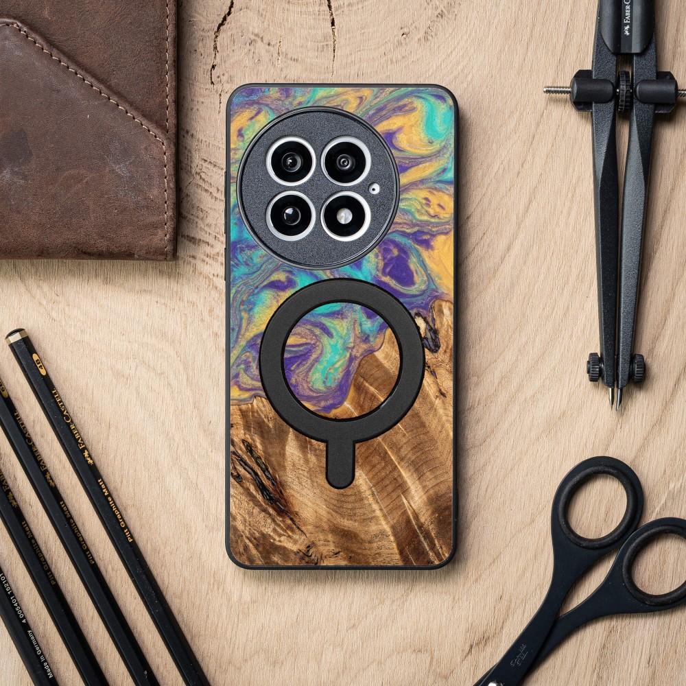 Etui Bewood Unique do OnePlus 13 - Planets - Merkury z MagSafe (3)