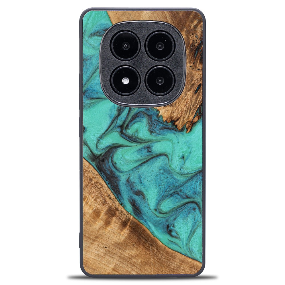Etui Bewood Unique do Xiaomi Redmi Note 14 Pro 5G - Turquoise (1)