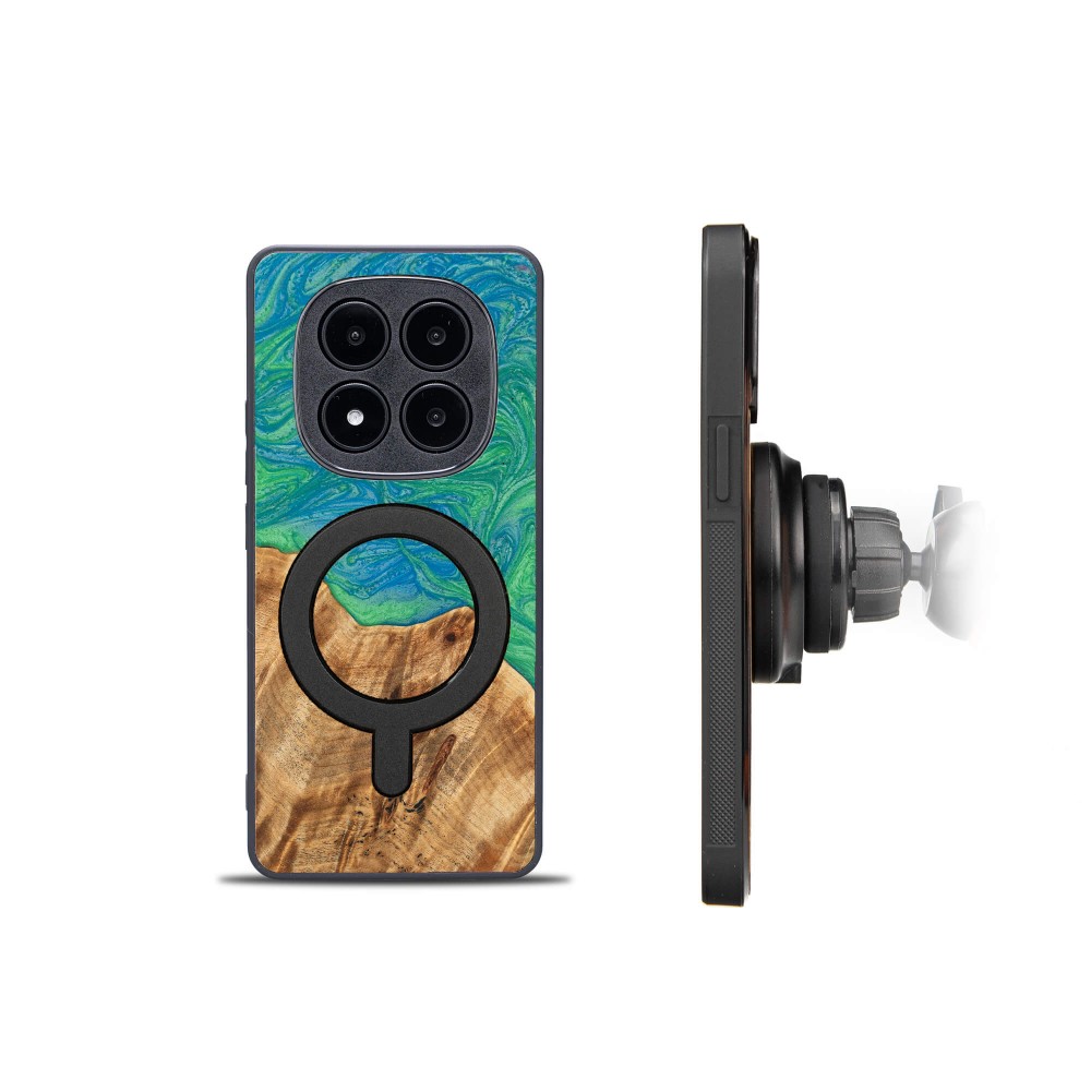 Bewood Resin Case for Xiaomi Redmi Note 14 Pro 5G - Neons - Tokyo with MagSafe (2)