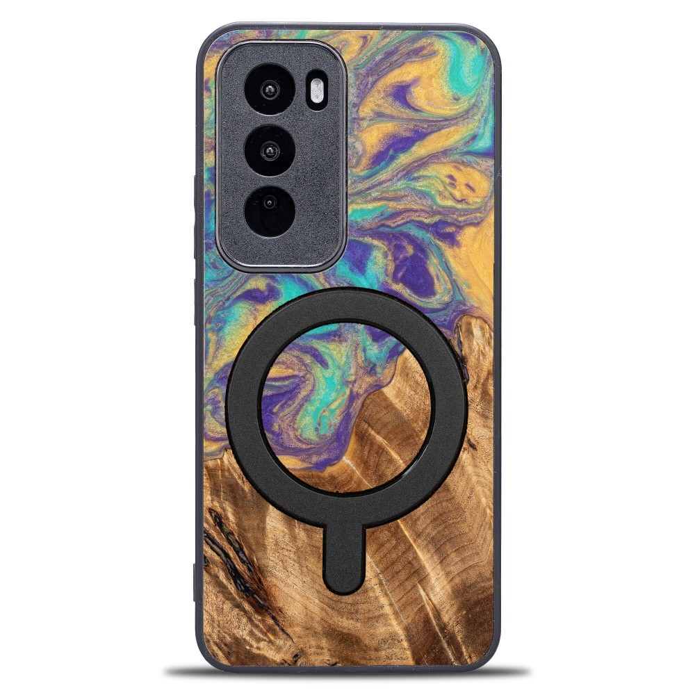 Etui Bewood Unique do Oppo Reno 12 Pro 5G - Planets - Merkury z MagSafe (1)