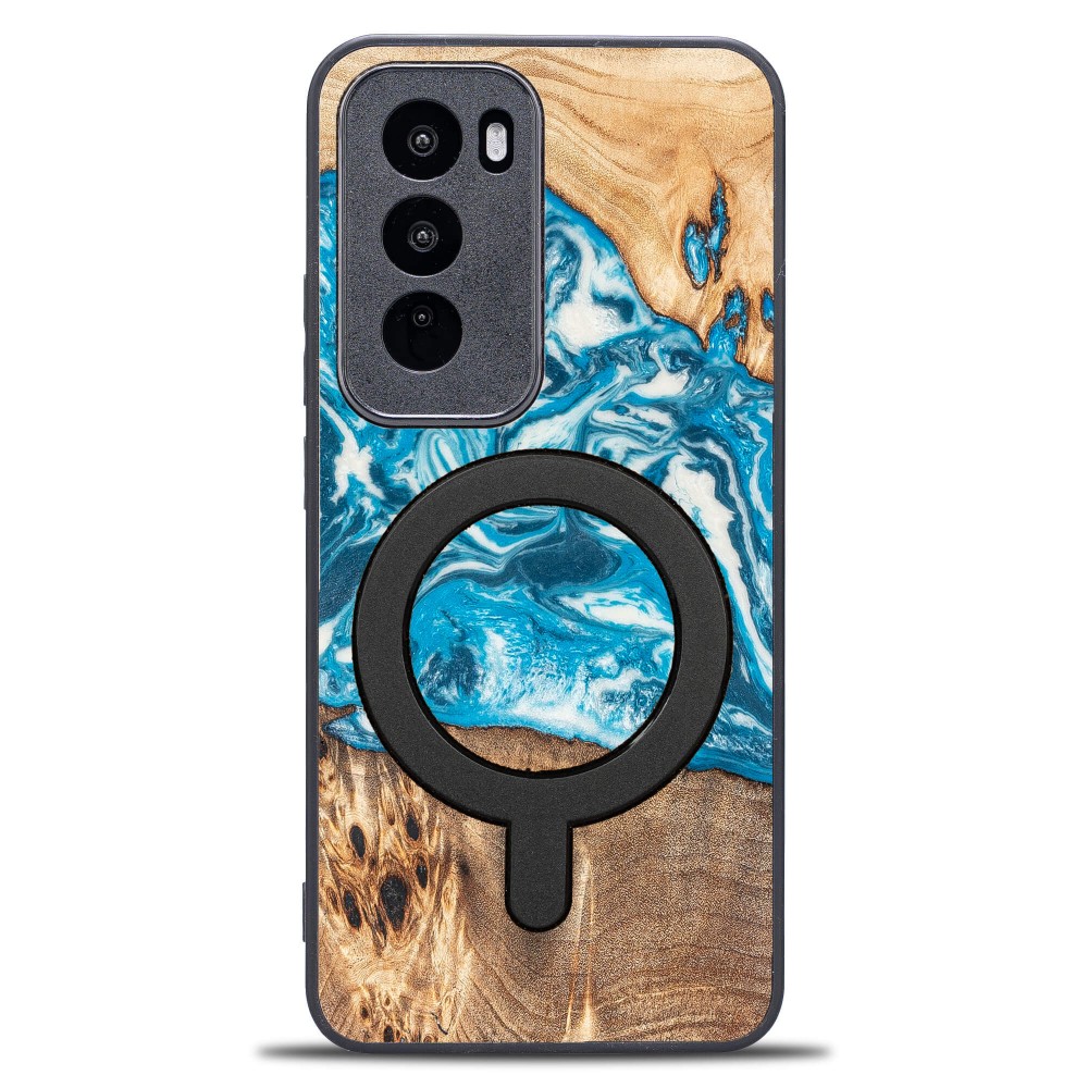 Etui Bewood Unique do Oppo Reno 12 5G  - Planets - Uran z MagSafe (1)