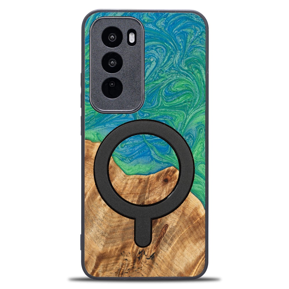 Etui Bewood Unique do Oppo Reno 12 5G  - Neons - Tokyo z MagSafe (1)