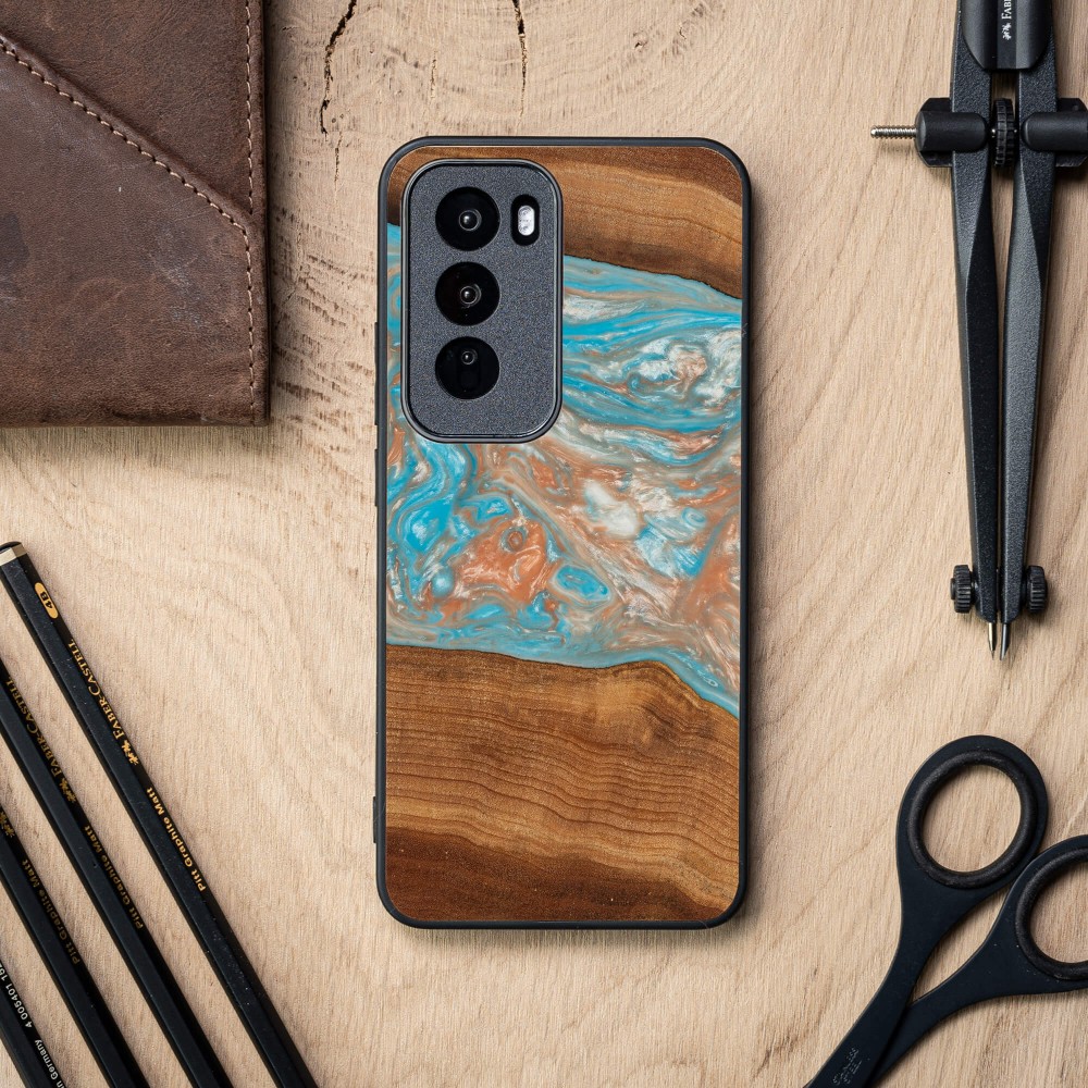 Etui Bewood Unique do Oppo Reno 12 5G  - Planets - Saturn (2)