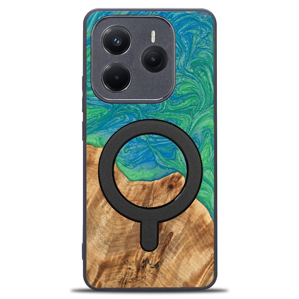 Bewood Resin Case for Xiaomi Redmi Note 14 5G - Neons - Tokyo with MagSafe (1)