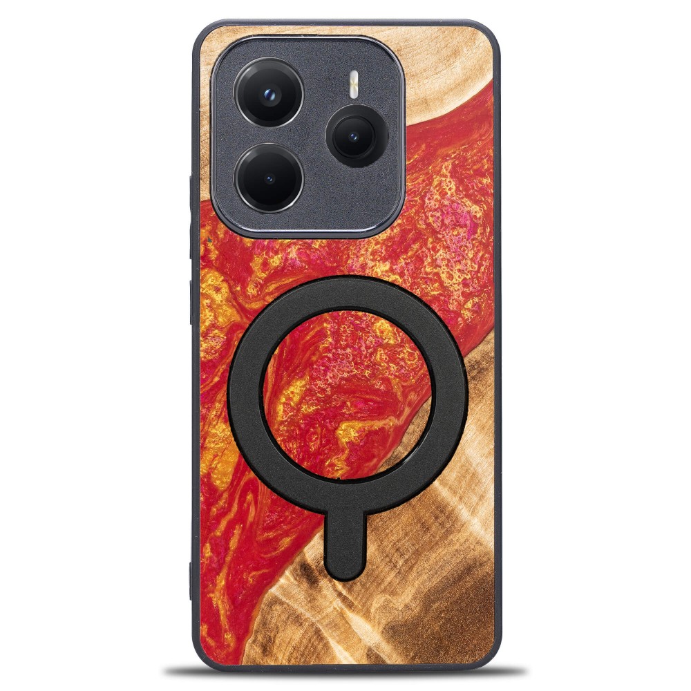 Bewood Resin Case for Xiaomi Redmi Note 14 5G - Neons - Paris with MagSafe (1)
