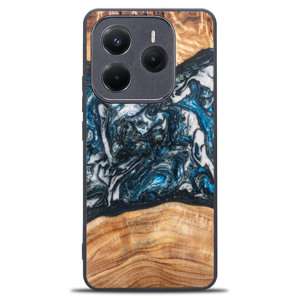 Etui Bewood Unique do Xiaomi Redmi Note 14 5G - Planets - Ziemia (1)