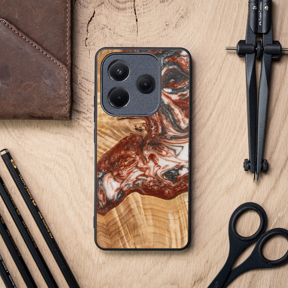Etui Bewood Unique do Xiaomi Redmi Note 14 5G - Planets - Wenus (2)