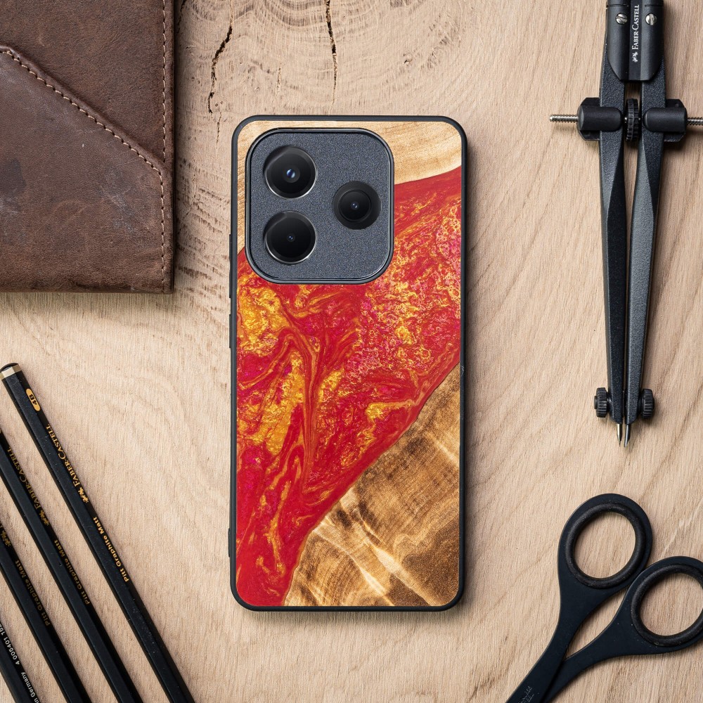 Bewood Resin Case for Xiaomi Redmi Note 14 5G - Neons - Paris (2)