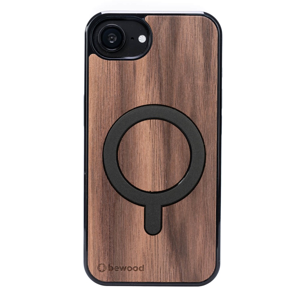 Apple iPhone 17e / 16e American Walnut Bewood Wood Case with MagSafe (1)