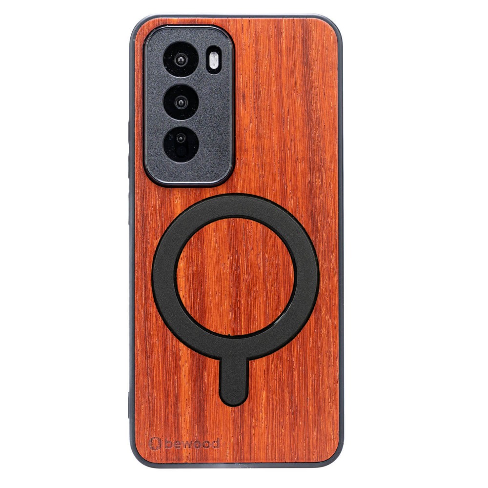 Drewniane Etui Bewood do Oppo Reno 12 5G  PADOUK z MagSafe (1)