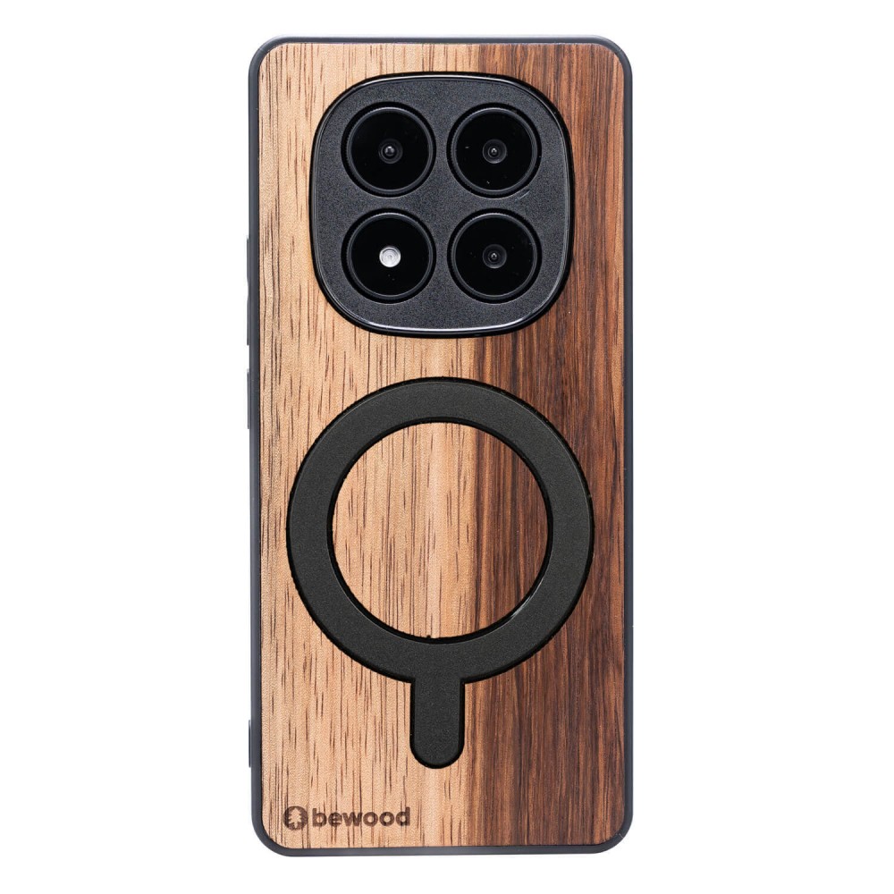 Drewniane Etui Bewood do Xiaomi Redmi Note 14 Pro 5G MANGO z MagSafe (1)