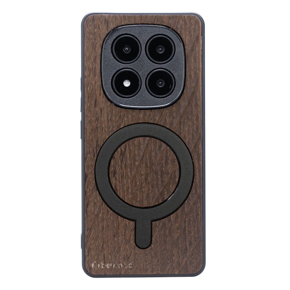 Drewniane Etui Bewood do Xiaomi Redmi Note 14 Pro Plus 5G DĄB WĘDZONY z MagSafe (1)