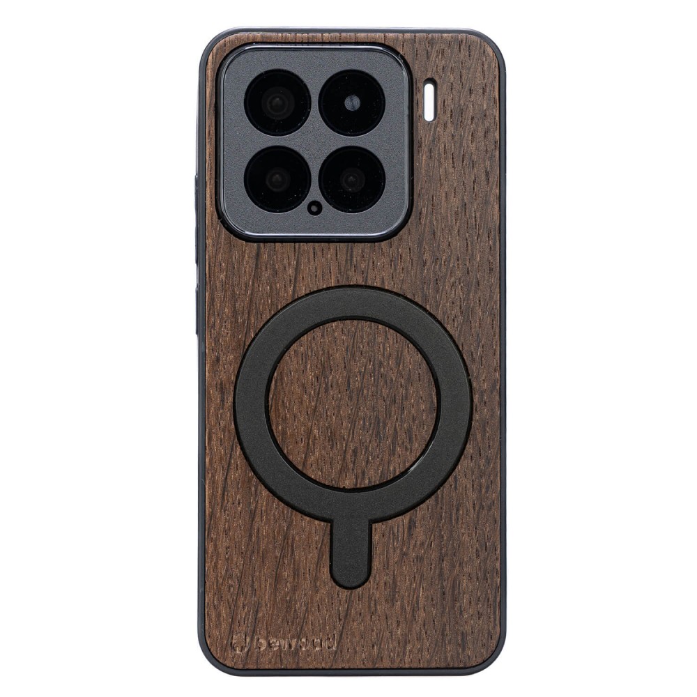 Drewniane Etui Bewood do Xiaomi 15 DĄB WĘDZONY z MagSafe (1)