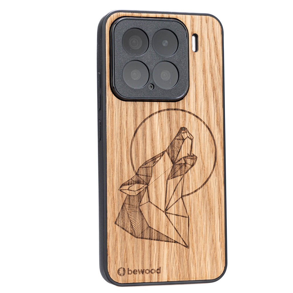 Drewniane Etui Bewood do Xiaomi 15  WILK DĄB (2)