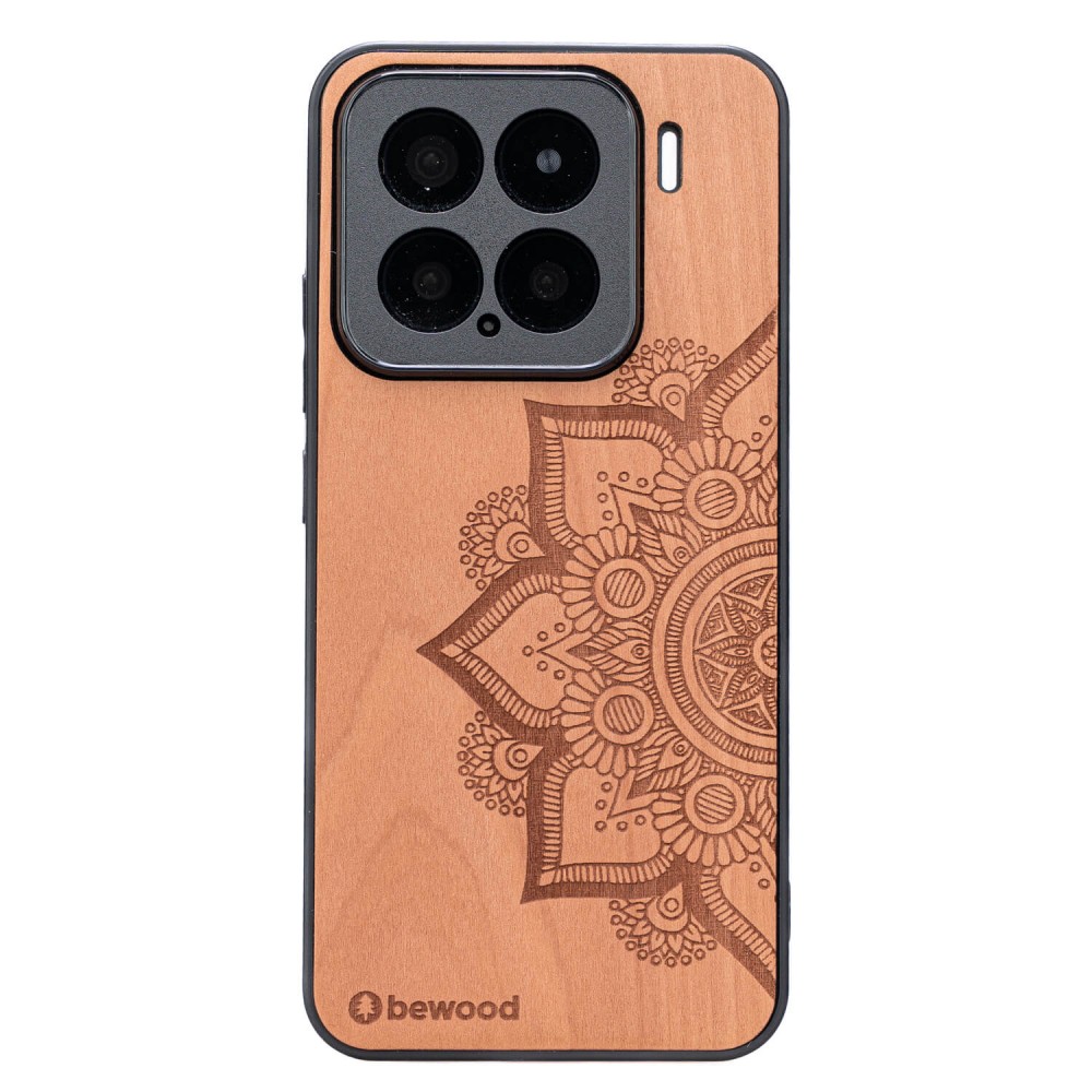 Drewniane Etui Bewood do Xiaomi 15  MANDALA JABŁOŃ (1)