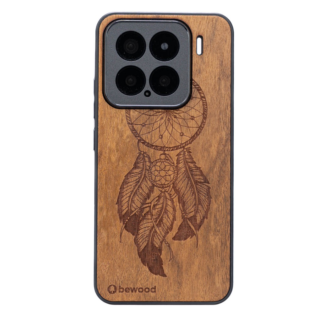 Drewniane Etui Bewood do Xiaomi 15  ŁAPACZ SNÓW IMBUIA (1)