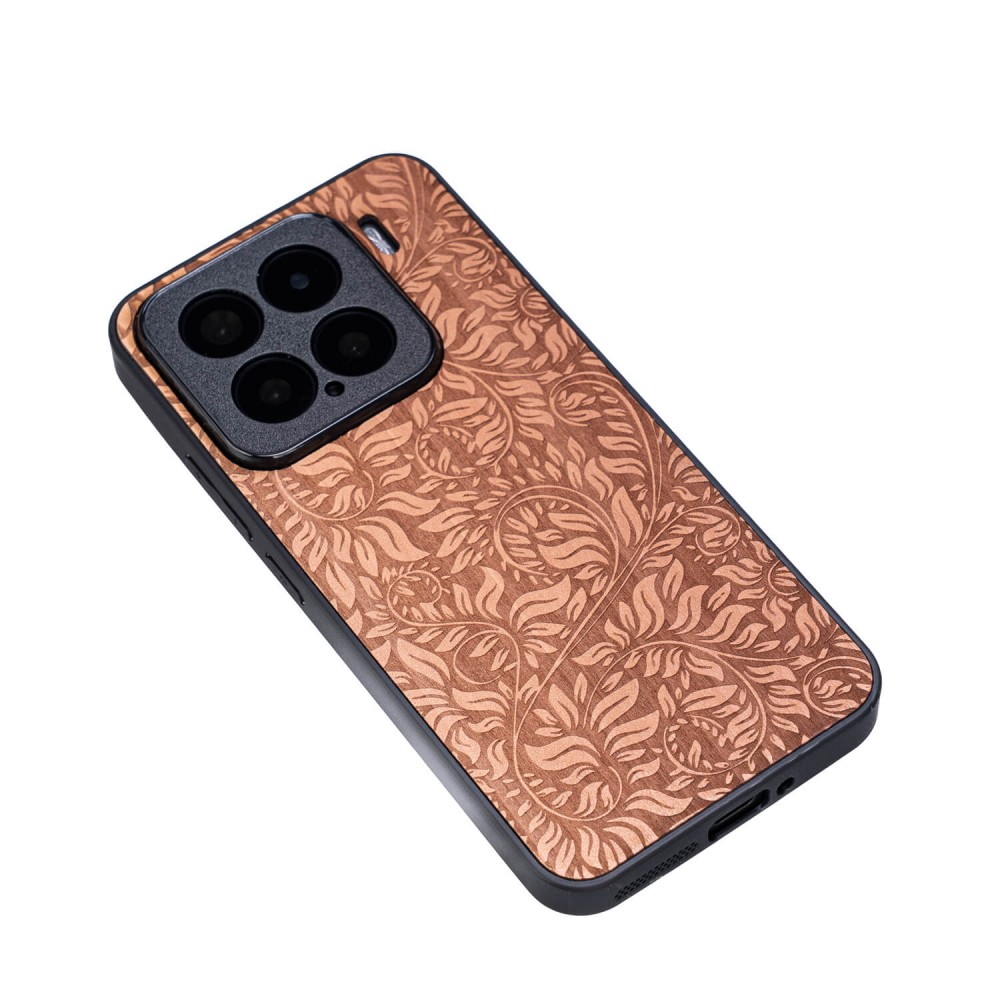 Drewniane Etui Bewood do Xiaomi 15  LIŚCIE JABŁOŃ (3)