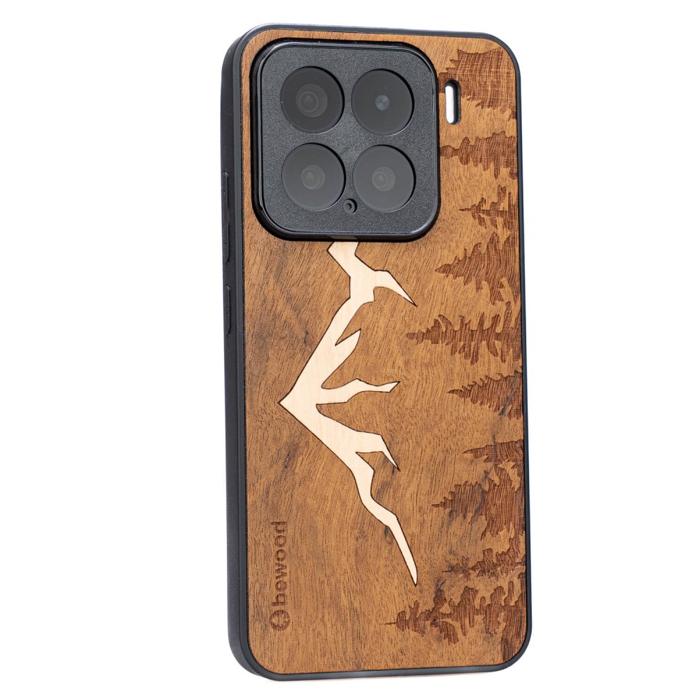 Drewniane Etui Bewood do Xiaomi 15  GÓRY IMBUIA (2)