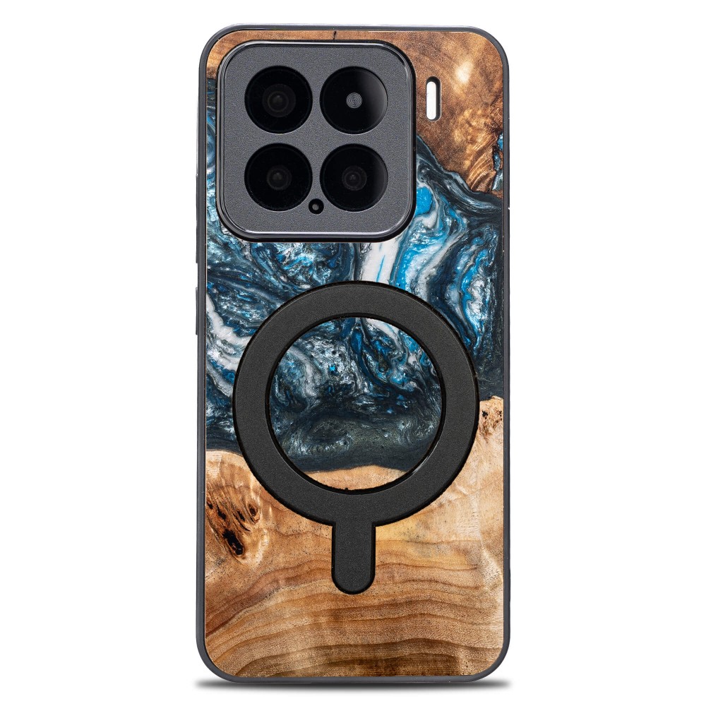 Etui Bewood Unique do Xiaomi 15 - Planets - Ziemia z MagSafe (1)