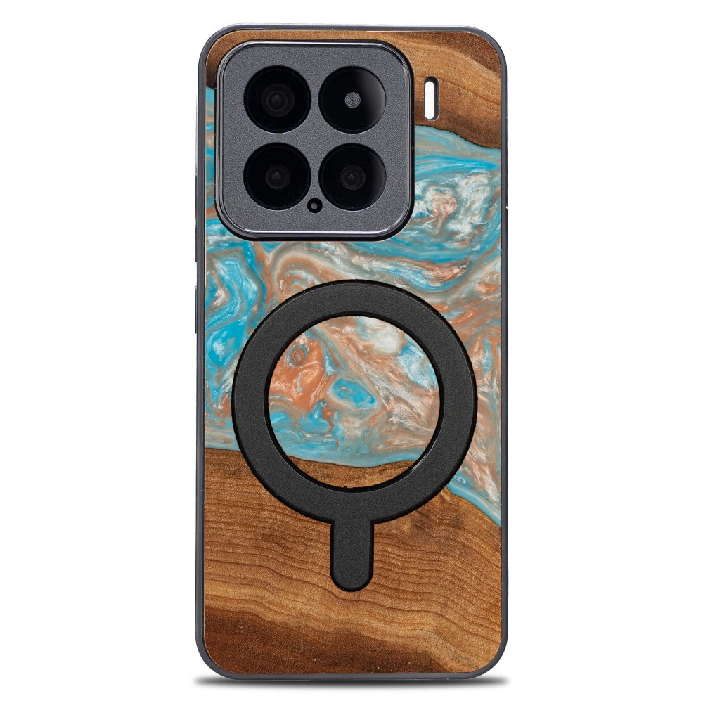 Etui Bewood Unique do Xiaomi 15 - Planets - Saturn z MagSafe (1)