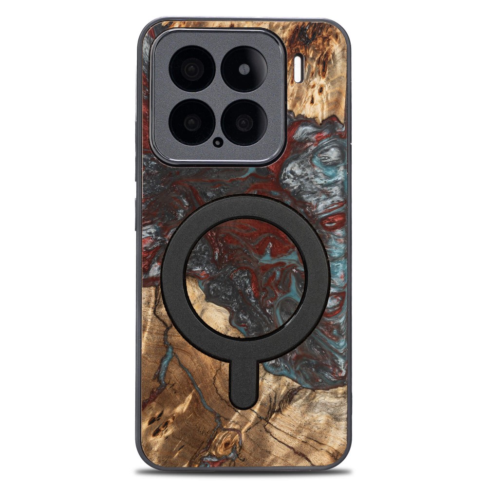 Etui Bewood Unique do Xiaomi 15  - Planets - Pluton z MagSafe (1)