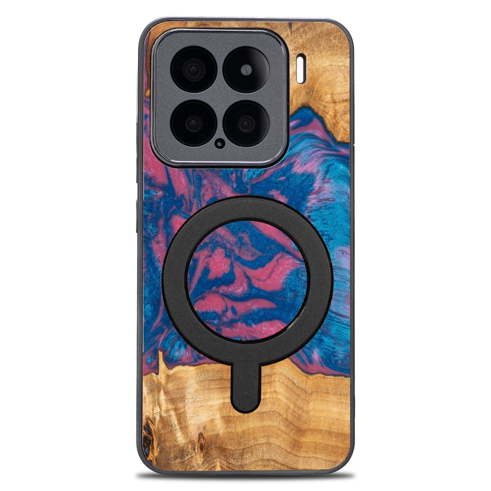 Etui Bewood Unique do Xiaomi 15  - Neons - Vegas z MagSafe (1)