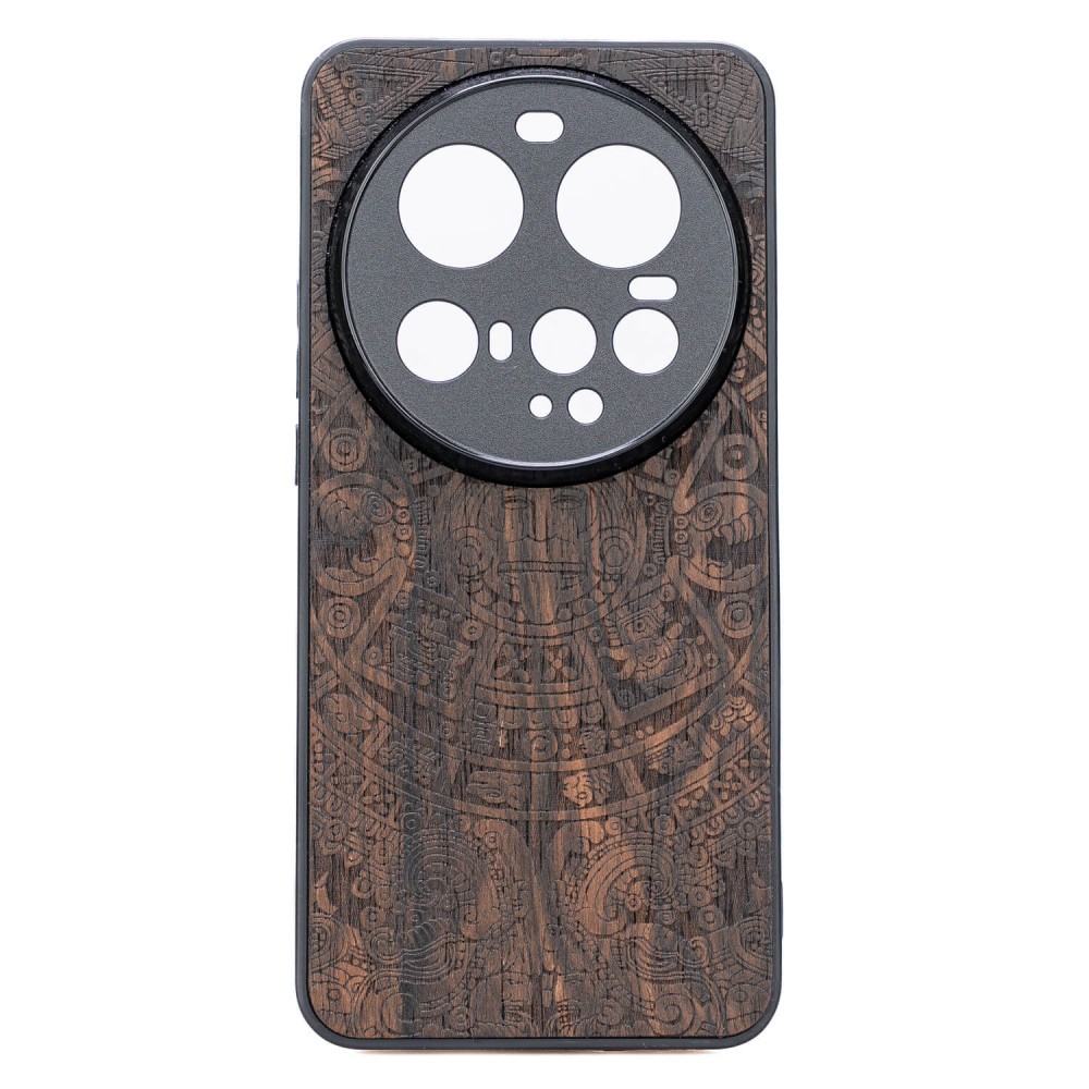 Drewniane Etui Bewood do Xiaomi 15 Ultra KALENDARZ AZTECKI ZIRICOTE (1)