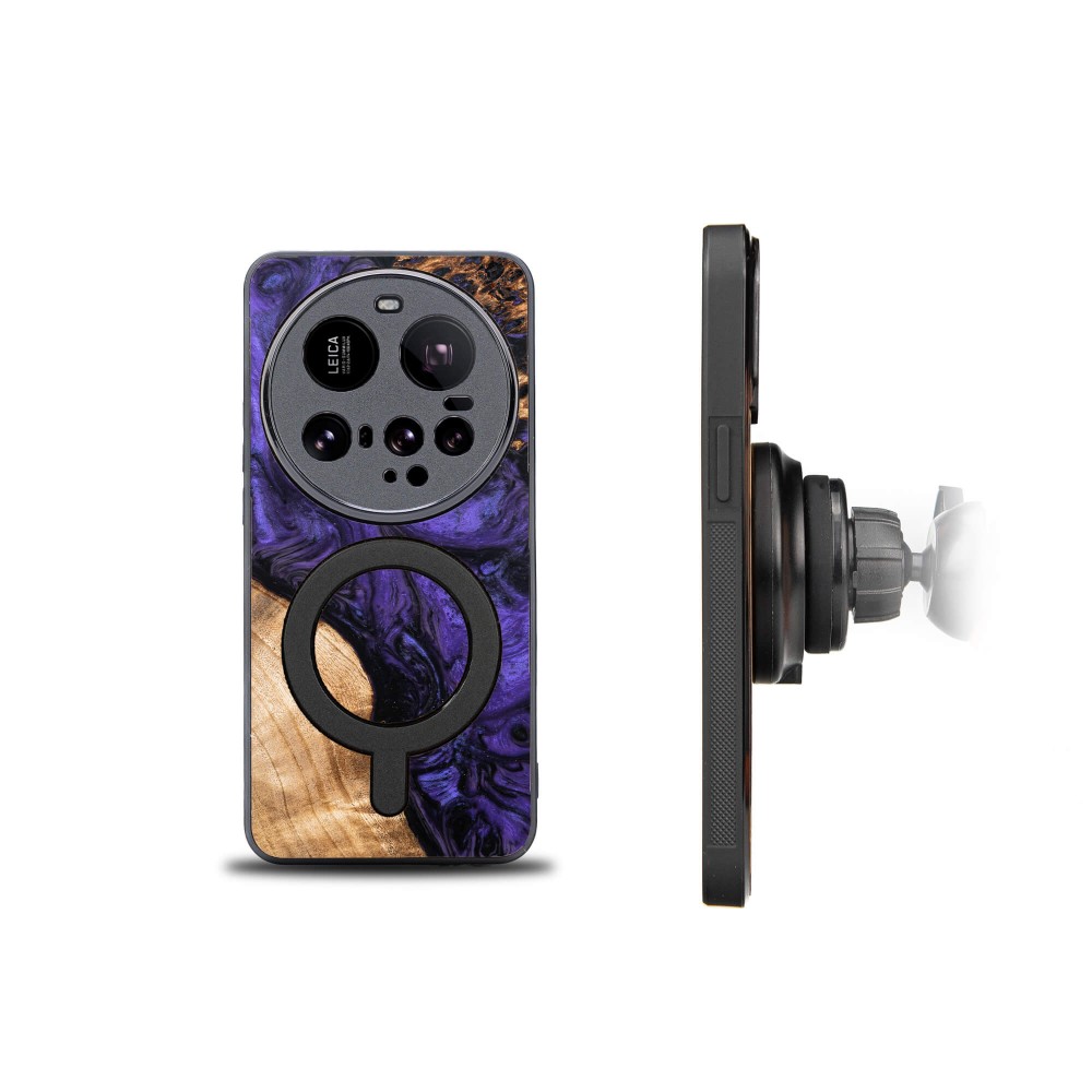 Etui Bewood Unique do Xiaomi 15 Ultra - Violet z MagSafe (2)