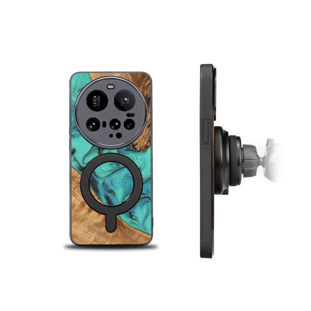 Etui Bewood Unique do Xiaomi 15 Ultra - Turquoise z MagSafe (2)
