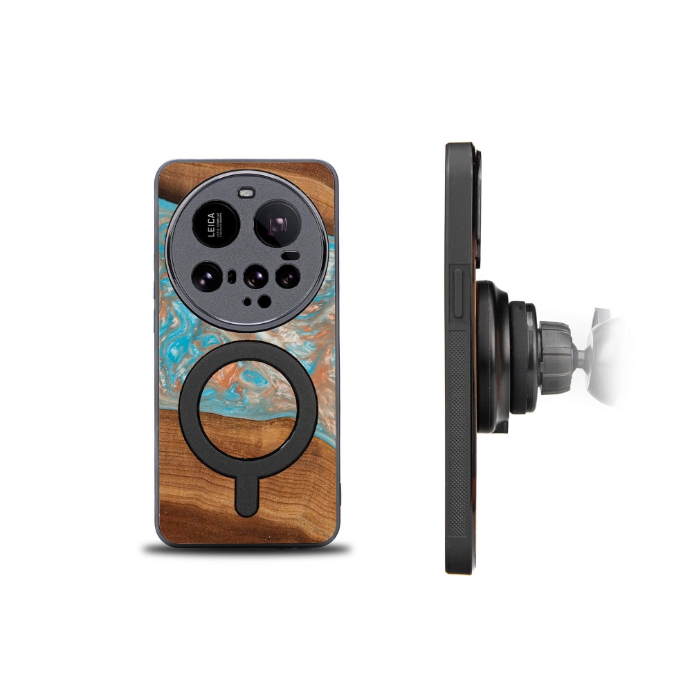 Etui Bewood Unique do Xiaomi 15 Ultra - Planets - Saturn z MagSafe (2)