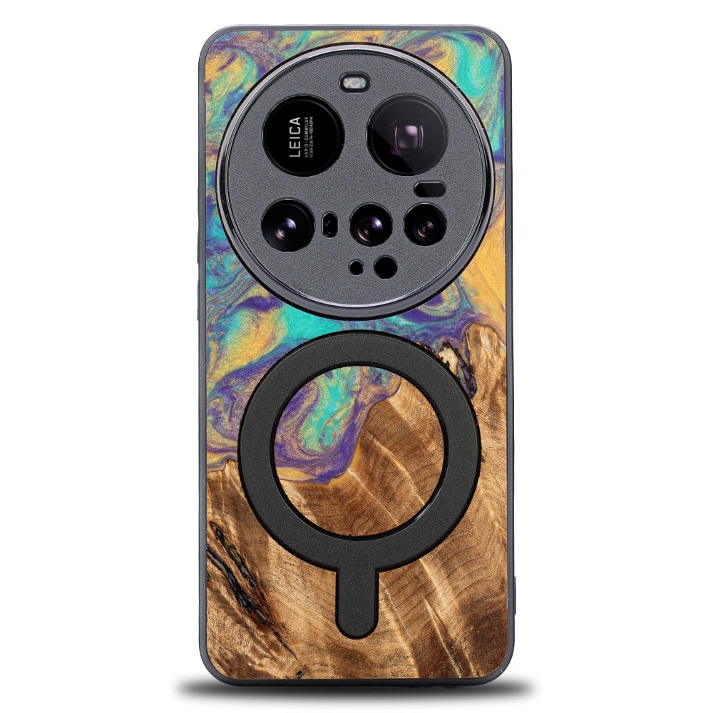 Etui Bewood Unique do Xiaomi 15 Ultra - Planets - Merkury z MagSafe (1)