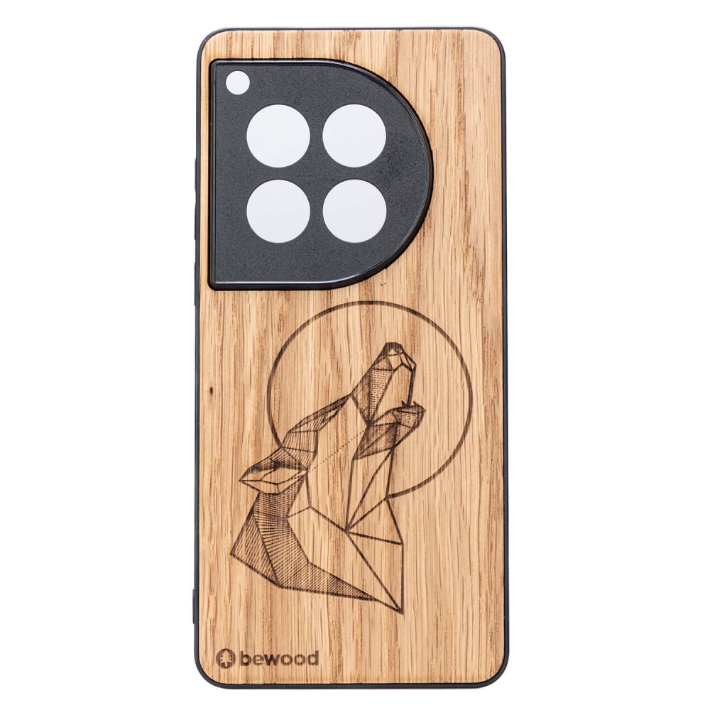 Drewniane Etui Bewood do OnePlus 12 WILK DĄB (1)